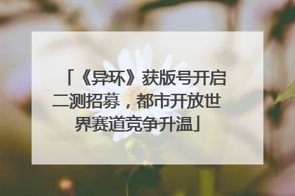 《异环》获版号开启二测招募，都市开放世界赛道竞争升温