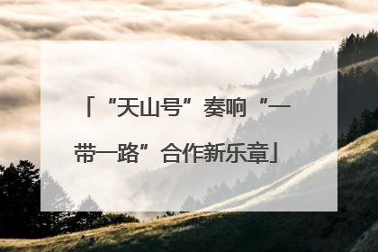 “天山号”奏响“一带一路”合作新乐章