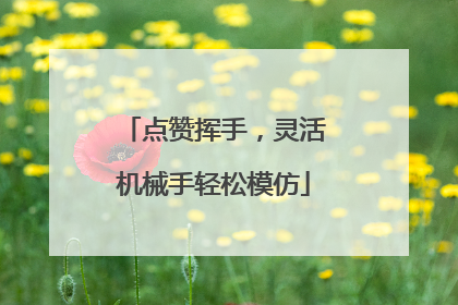 点赞挥手，灵活机械手轻松模仿