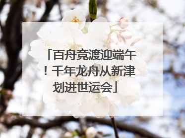 百舟竞渡迎端午！千年龙舟从新津划进世运会