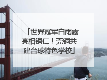 世界冠军白雨露亮相铜仁！莞铜共建台球特色学校