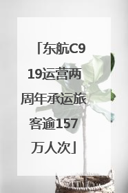 东航C919运营两周年承运旅客逾157万人次