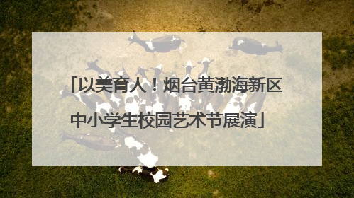 以美育人！烟台黄渤海新区中小学生校园艺术节展演