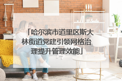 哈尔滨市道里区斯大林街道党建引领网格治理提升管理效能
