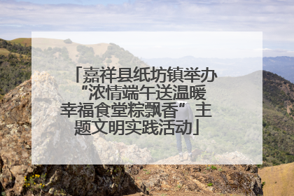 嘉祥县纸坊镇举办“浓情端午送温暖 幸福食堂粽飘香”主题文明实践活动