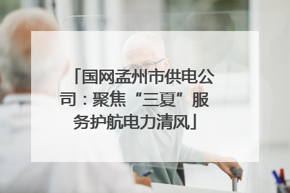 国网孟州市供电公司：聚焦“三夏”服务护航电力清风