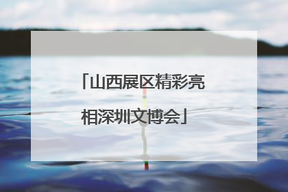 山西展区精彩亮相深圳文博会