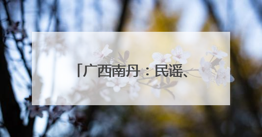 广西南丹：民谣、摇滚与非遗之约