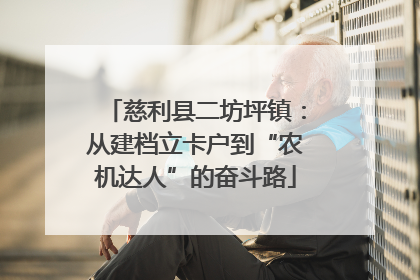 慈利县二坊坪镇：从建档立卡户到“农机达人”的奋斗路