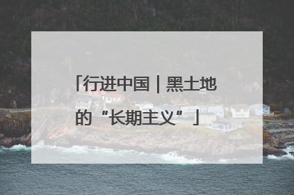 行进中国｜黑土地的“长期主义”