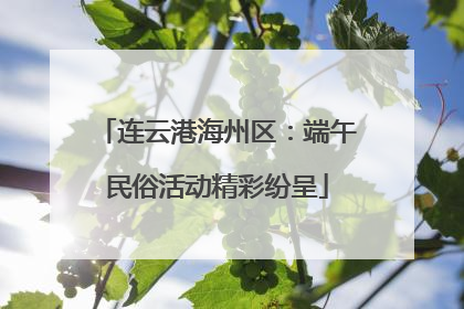 连云港海州区：端午民俗活动精彩纷呈