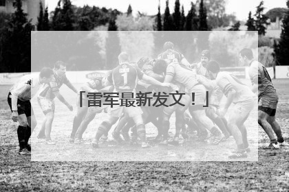 雷军最新发文！