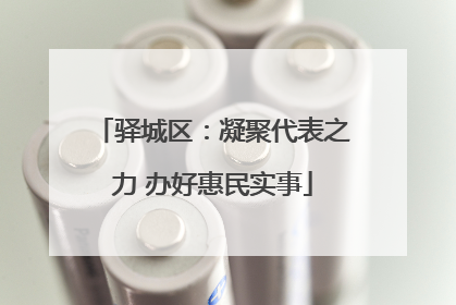 驿城区：凝聚代表之力 办好惠民实事