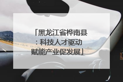 黑龙江省桦南县：科技人才驱动 赋能产业促发展