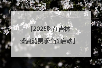 2025购在吉林·盛夏消费季全面启动
