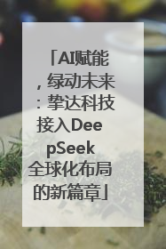 AI赋能，绿动未来：挚达科技接入DeepSeek全球化布局的新篇章